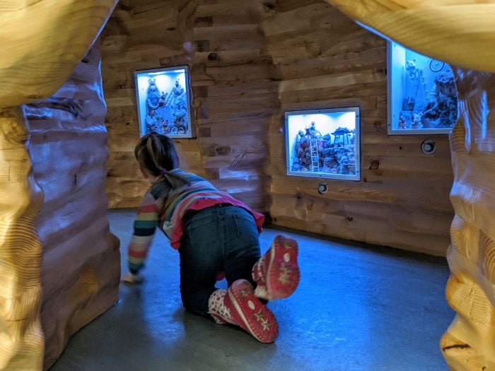 boston childrens museum playspace cave toddler